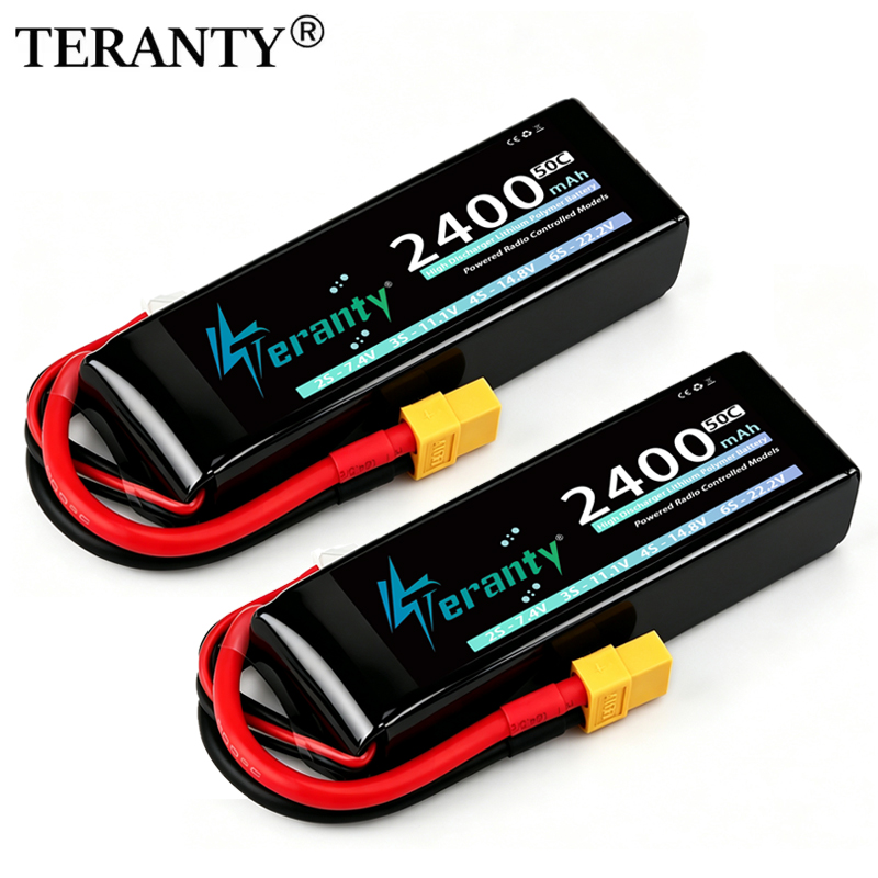 Drone Battery Connector - TERANTY 3S 2200/2400/2600mAh リポバッテリー 11.1V 50C