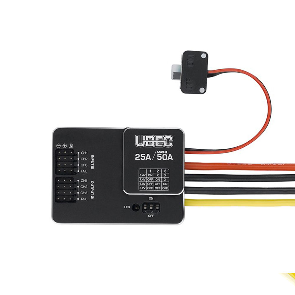 Hobbywing UBEC 25A 3-18S 10A 2 - Drone Battery High Voltage のレビューと価格