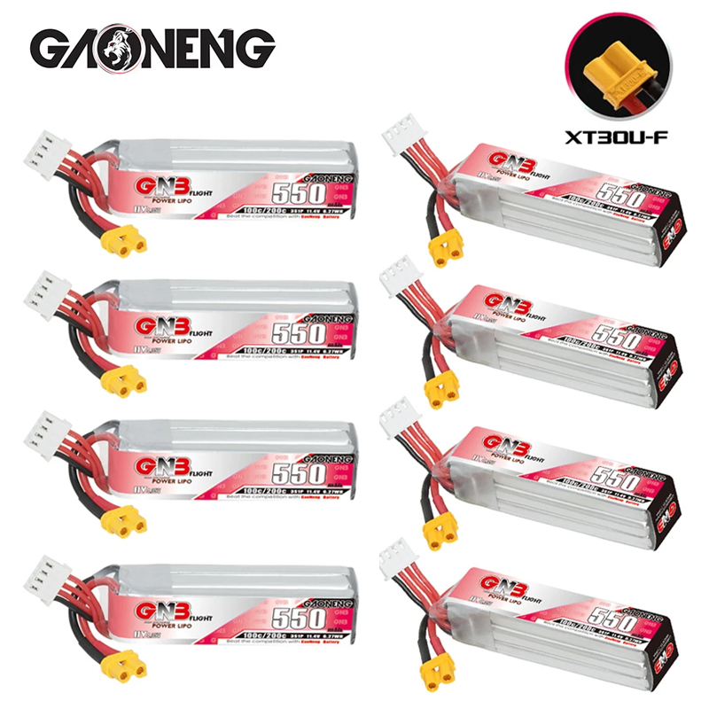 GNB HV 11.4V 550mAh 100C/200C  - Drone Battery Lipo のレビューと価格
