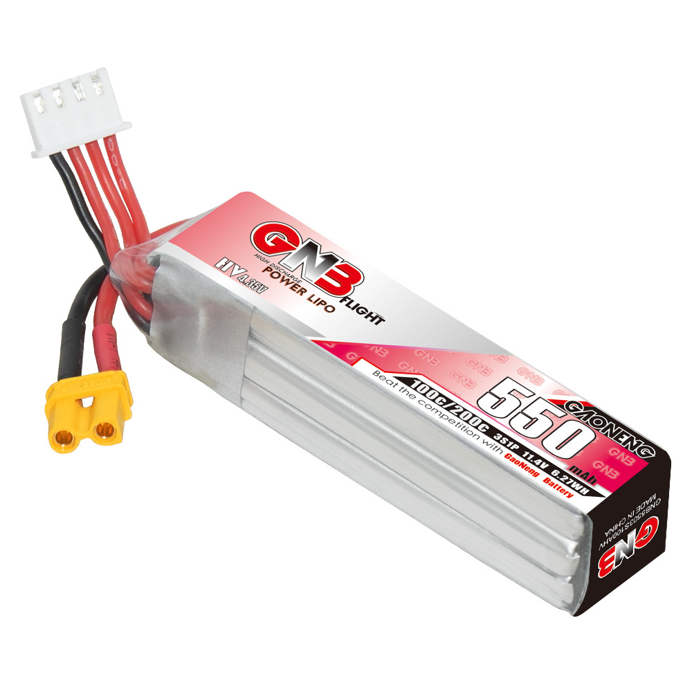 GNB HV 11.4V 550mAh 100C/200C  - Drone Battery Lipo のレビューと価格