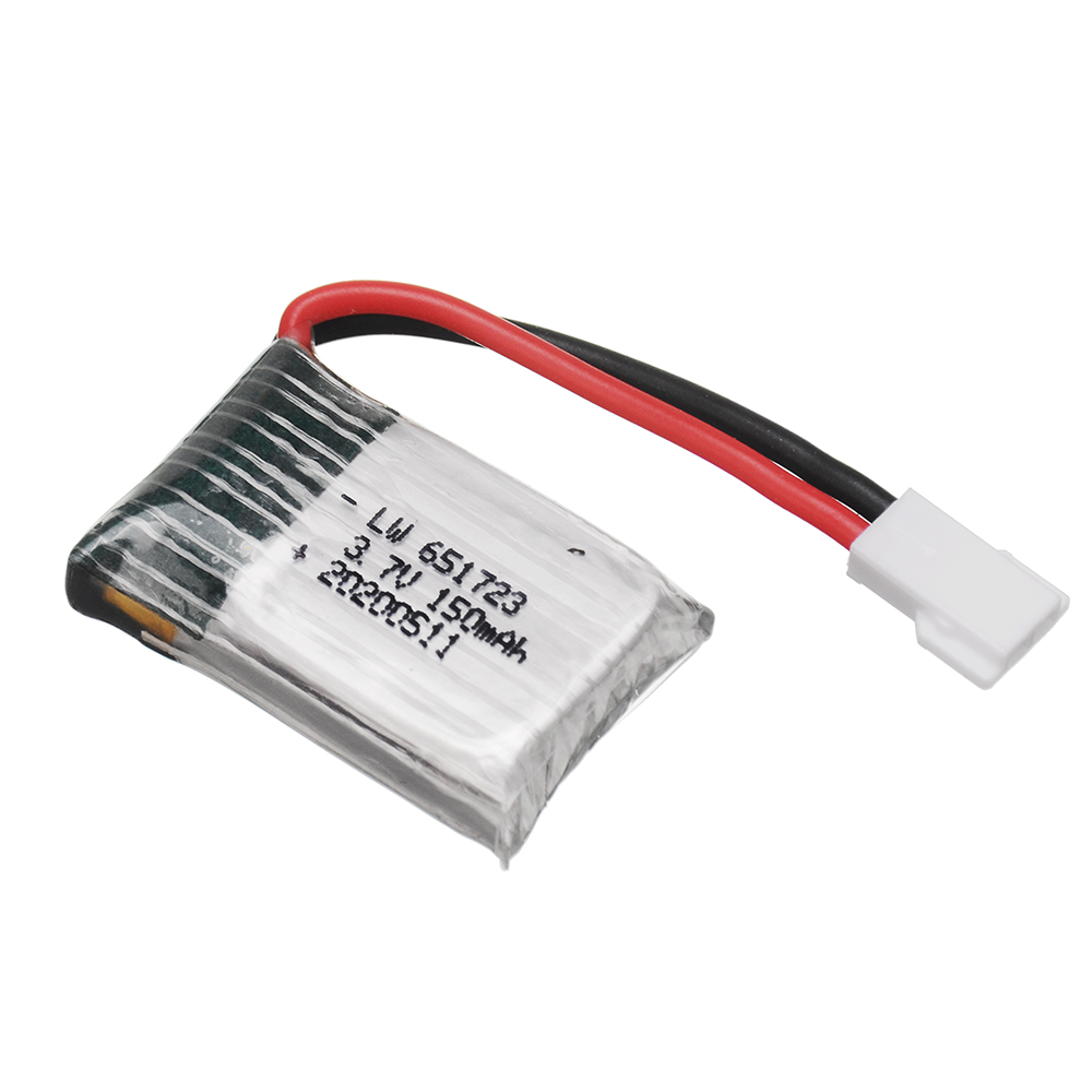 XH2.54 プラグ、3.7V 150mAh 651723  - Drone Battery Lipo のレビューと価格