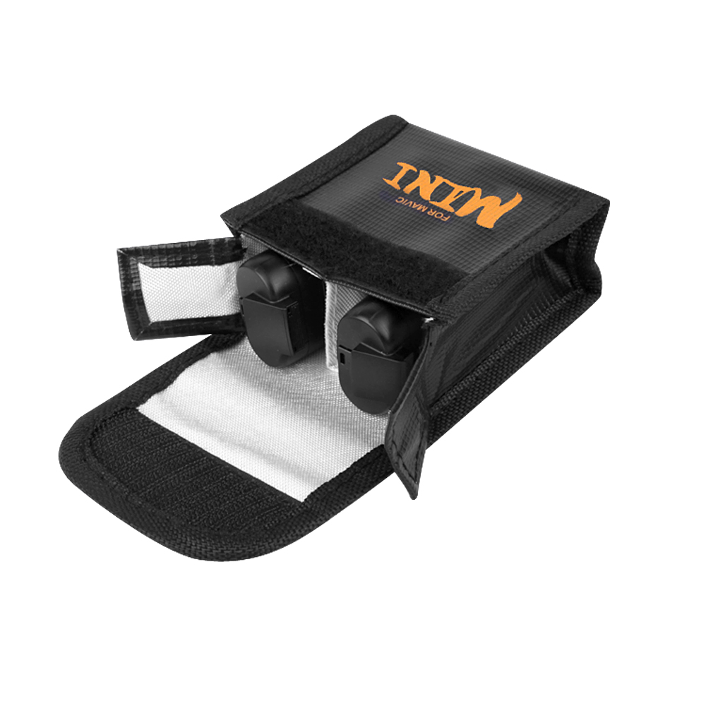 Dji mini 2/SE用バッテリーセーフバッグ,防爆バッ - Drone Battery Bag のレビューと価格
