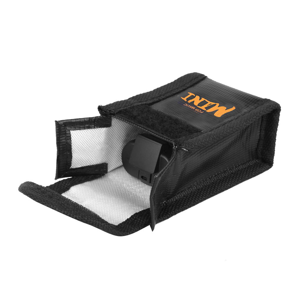 Dji mini 2/SE用バッテリーセーフバッグ,防爆バッ - Drone Battery Bag のレビューと価格