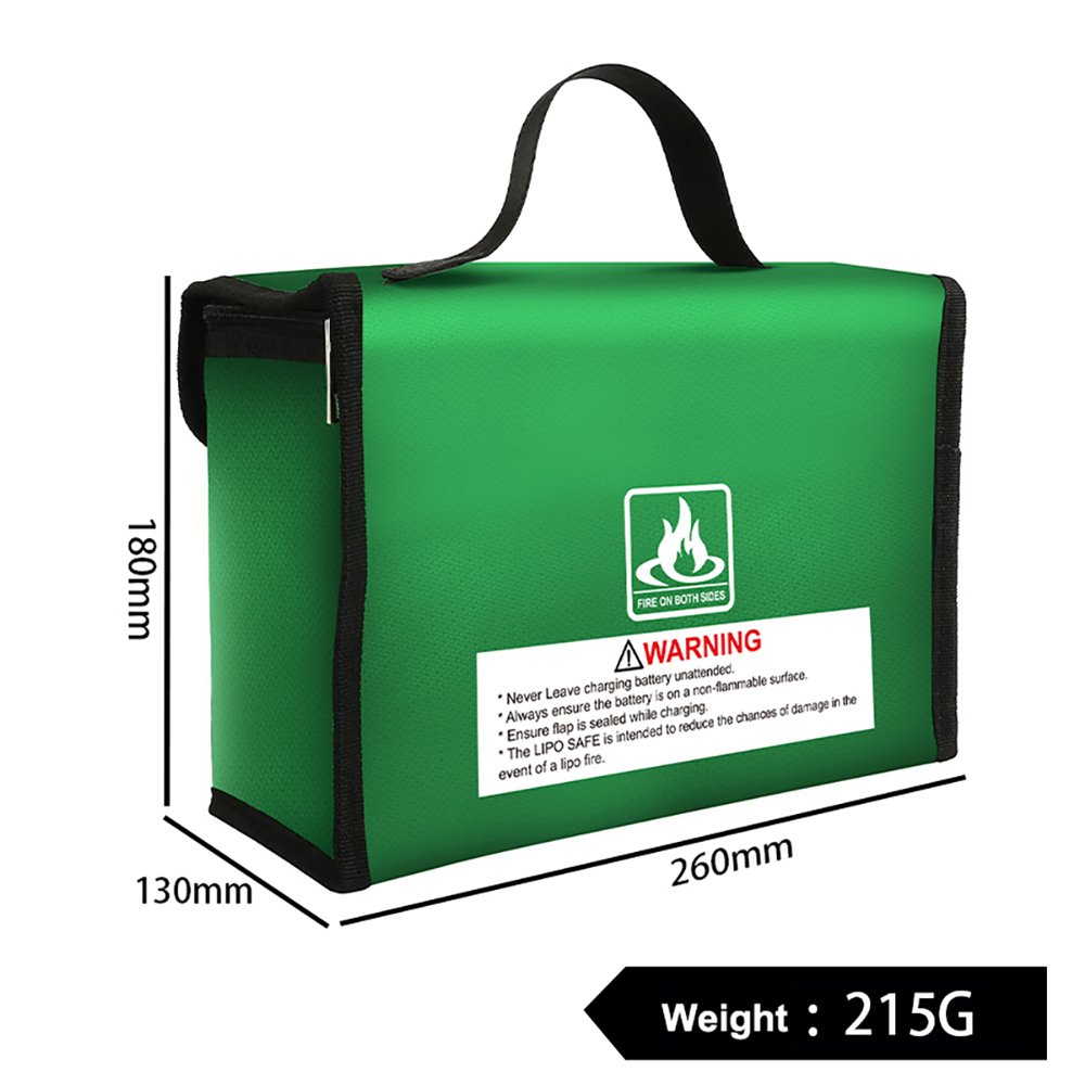 Ovonic LiPo バッテリーセーフバッグポータブルハン - Drone Battery Bag のレビューと価格