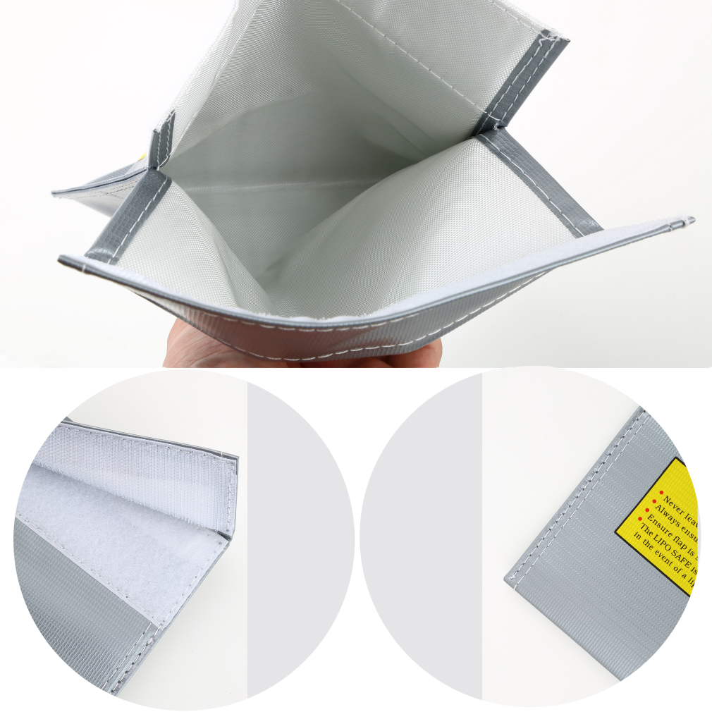 1 個耐火 RC LiPo Li-Po バッテリー耐火安全ガ - Drone Battery Bag のレビューと価格